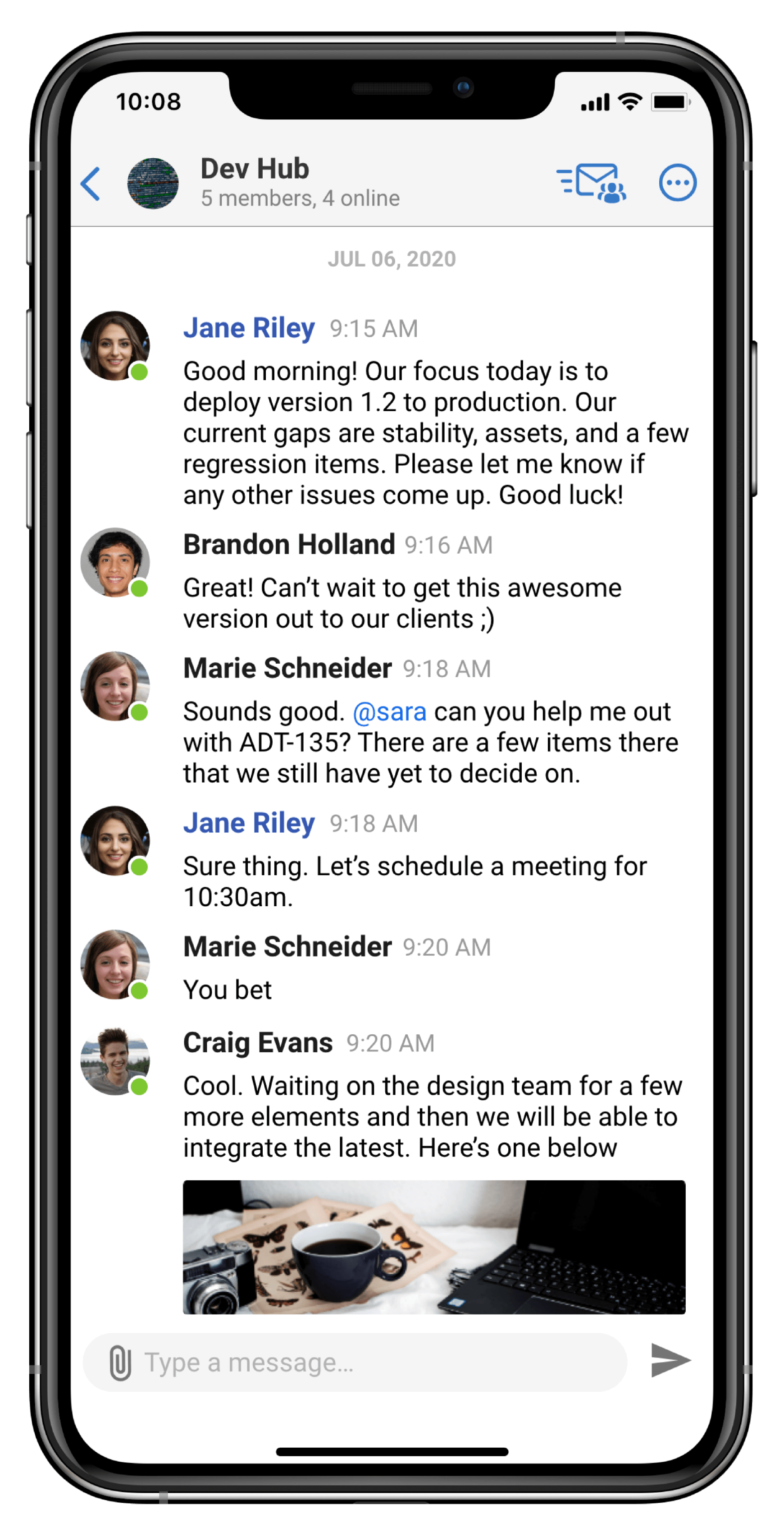 Blix on iPhone
